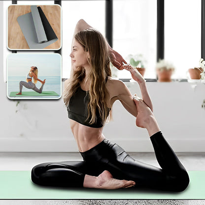 Tapis yoga gris
