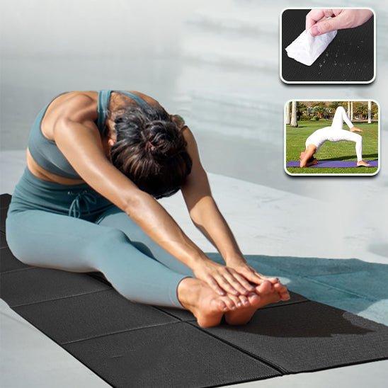 Tapis de yoga pliable | FitMatMini™ - Fit pour toi