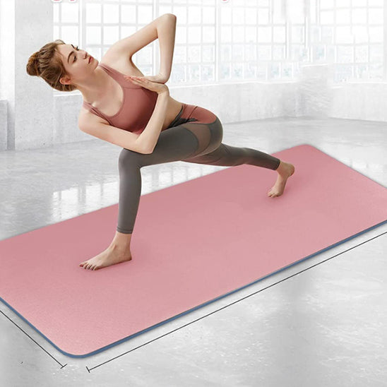 Tapis yoga rose confortable
